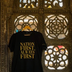 ‘Nation First, Always First’ India Tshirt - Tathastu Market