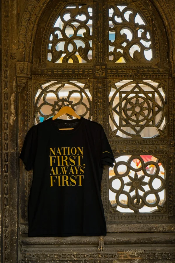 ‘Nation First, Always First’ India Tshirt - Tathastu Market